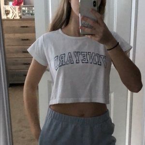 MARTHA’S VINEYARD CROP TOP
